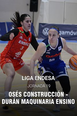 Baloncesto en RTVE - Liga Femenina Endesa. 19ª jornada: Osés Construcción - Durán Maquinaria Ensino