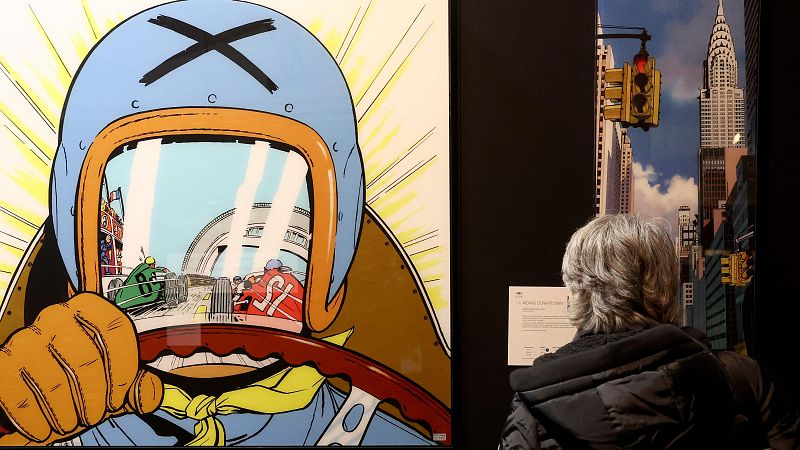 Viñetas españolas en el Festival Internacional del Cómic de Angulema - Telediario 2 | Ver