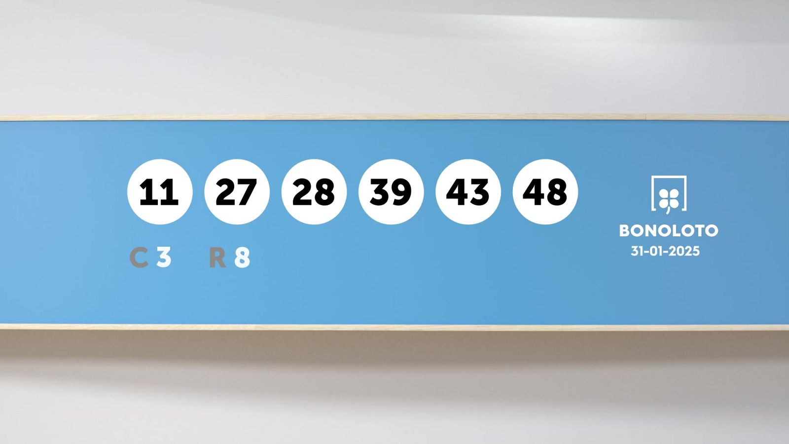 Sorteo de la Lotería Bonoloto del 31/01/2025 - Ver ahora