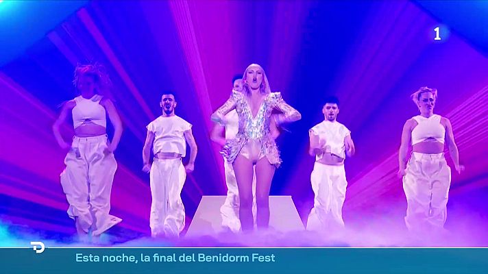 Telediario Fin de Semana - El Benidorm Fest en lengua de signos