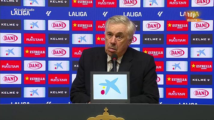 Estudio Estadio - Ancelotti, muy enfadado con el arbitraje: "Es inexplicable, es una roja clara (a Romero)"