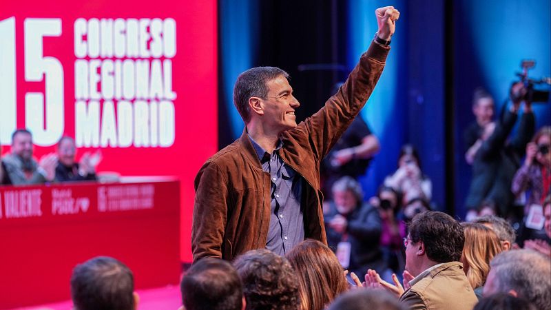 Sánchez pide responder con "políticas progresistas" a PP y Vox | Ver