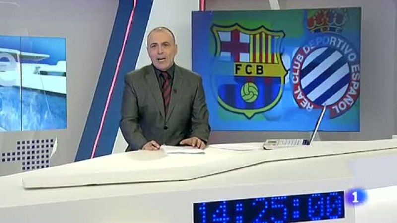 L'informatiu -   Un derbi de regal: Barça i Espanyol estrenen any