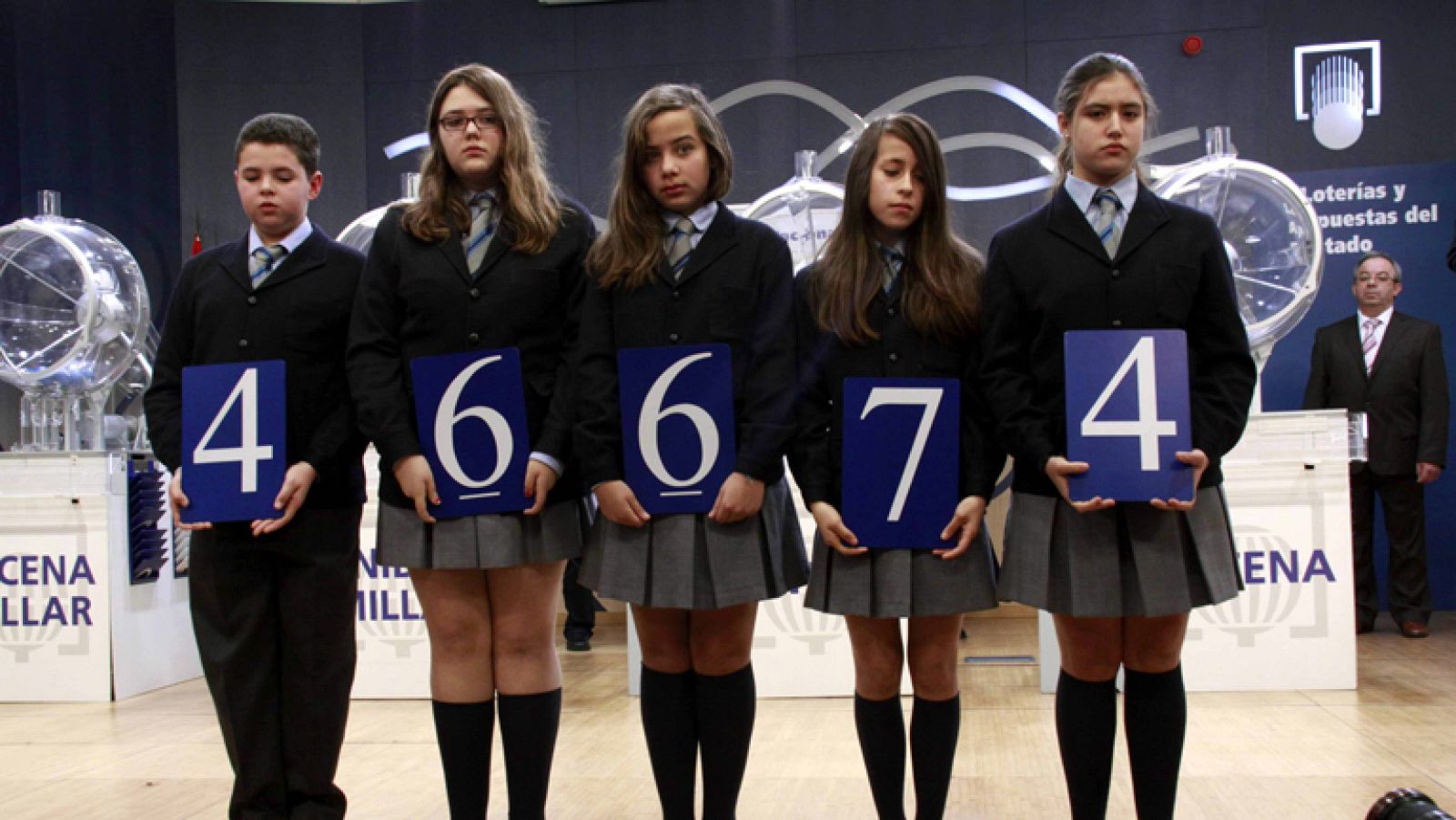El 46.674, segundo premio del Niño