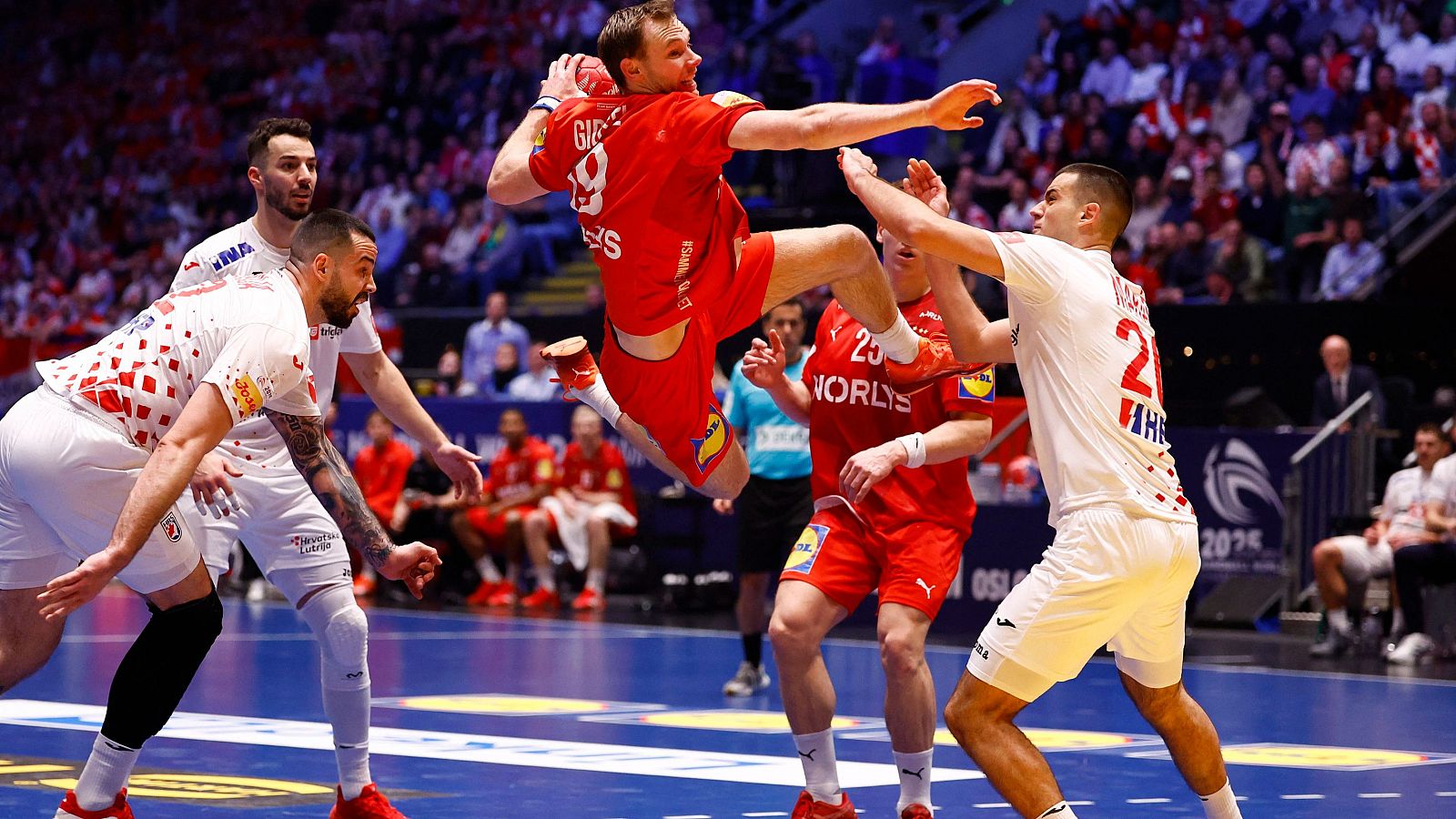 Mundial de balonmano 2025: resumen del Croacia - Dinamarca - Mundiales de Balonmano | Ver