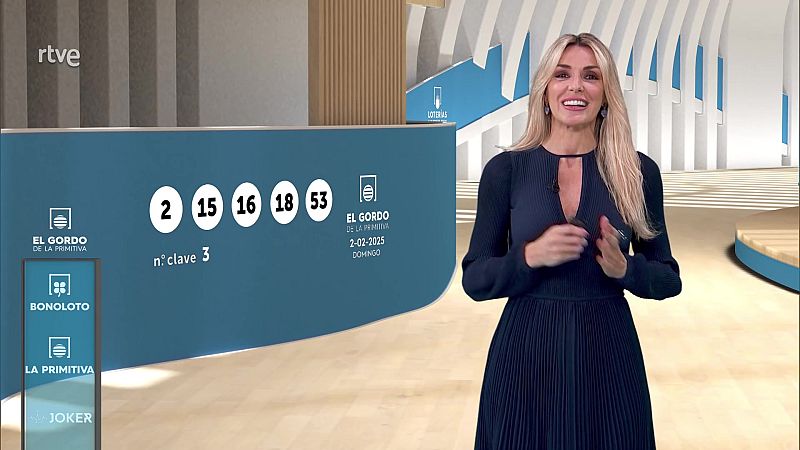 Sorteo de la Bonoloto y El Gordo de la Primitiva del 02/02/2025 - ver ahora