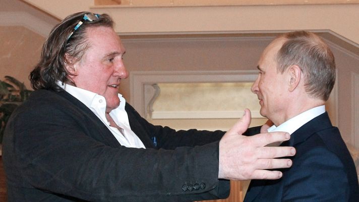 Telediario 1 - Gérard Depardieu ya tiene la nacionalidad rusa