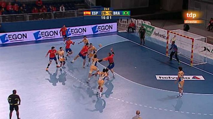 Balonmano - Trofeo Internacional: España-Brasil