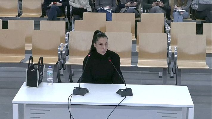 Telediario 1 - Jenni Hermoso se reafirma en el inicio del juicio contra Rubiales