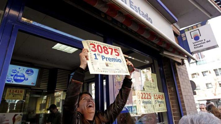 Telediario 1 - Lotería del Niño