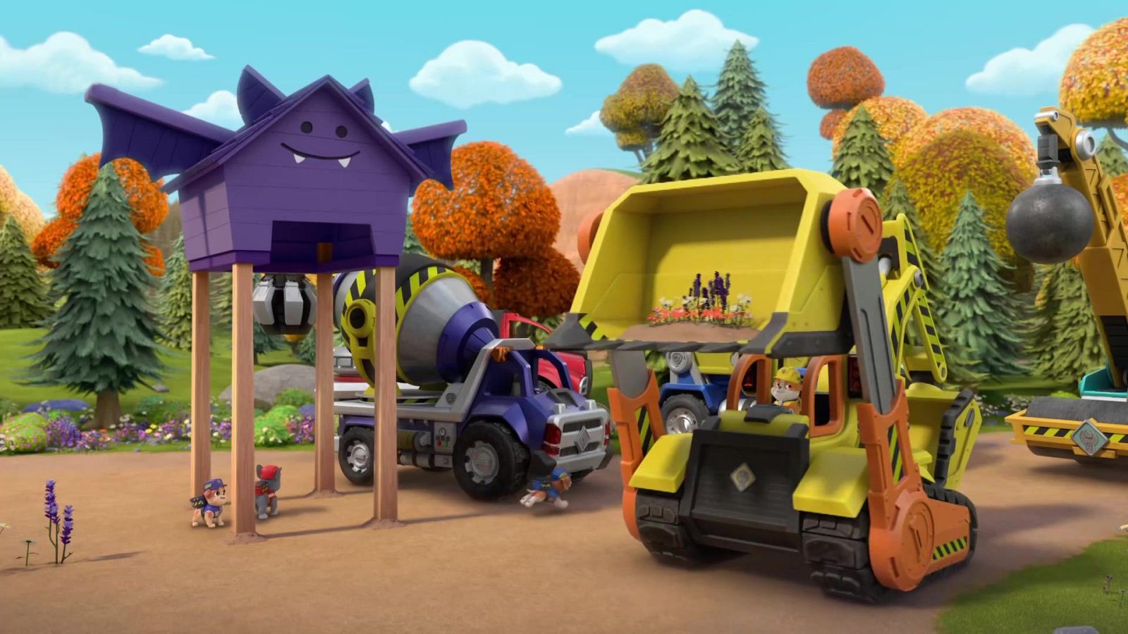 El equipo construye una casa para murciélagos - Equipo Rubble | Ver