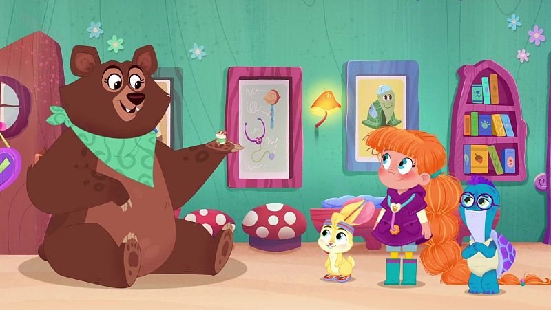 Tidbit's watermelon worry - Vida la veterinaria en inglés | Watch