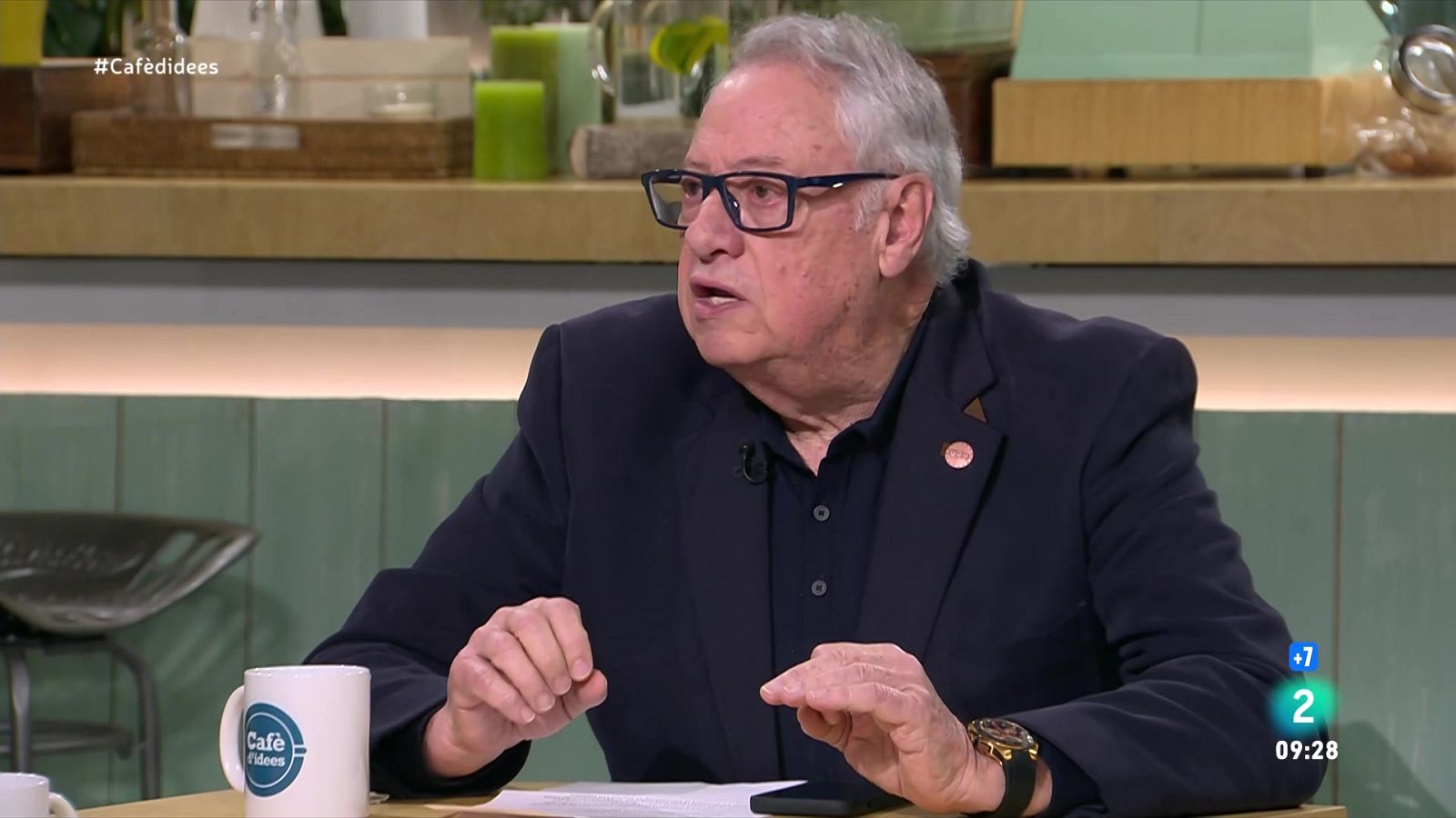 Jaume Roura reclama que la reducció de jornada passi per la negociació col·lectiva - Cafè d'idees | Veure