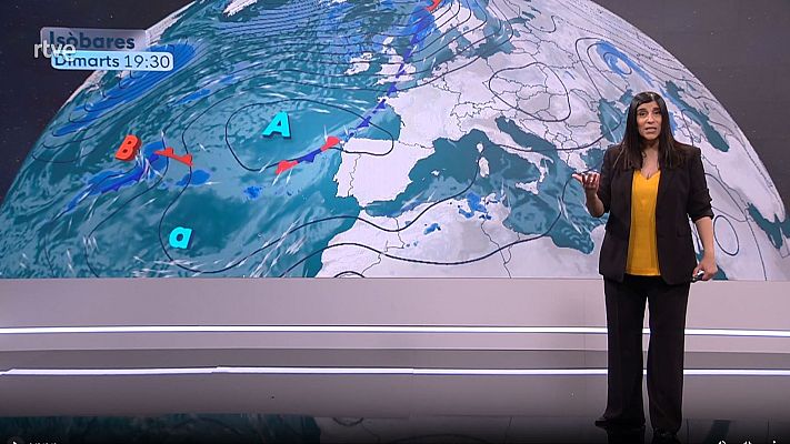 El temps - Pel febrer, un dia al sol i l'altre al braser