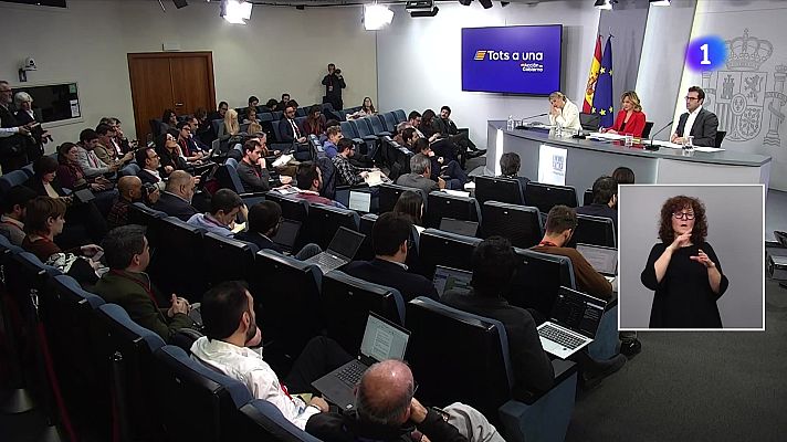 L'Informatiu - El Consell de Ministres aprova la reducció de la jornada laboral a 37,5 hores setmanals