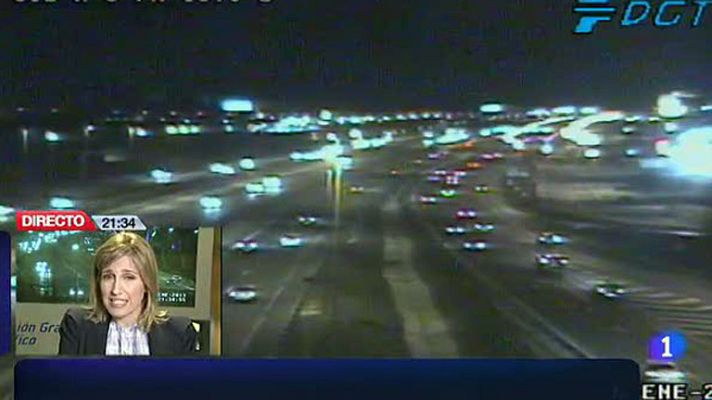 Telediario 1 - 54 personas pierden la vida en las carreteras desde el inicio de la Navidad