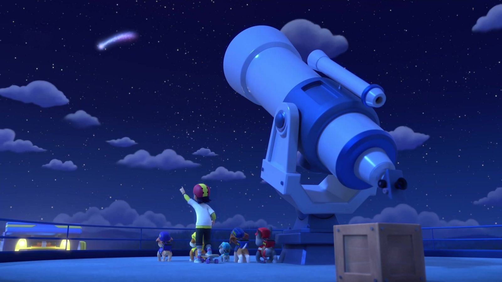 El equipo construye un observatorio - Equipo Rubble | Ver