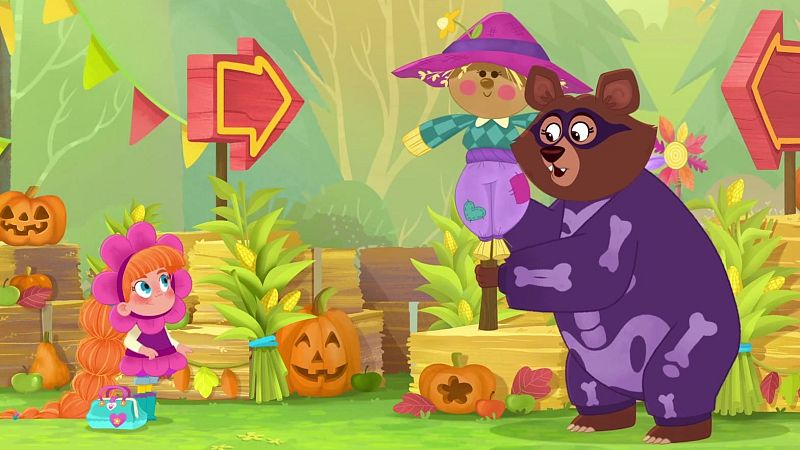 Popcorn's spooky surprise - Vida la veterinaria en inglés | Watch