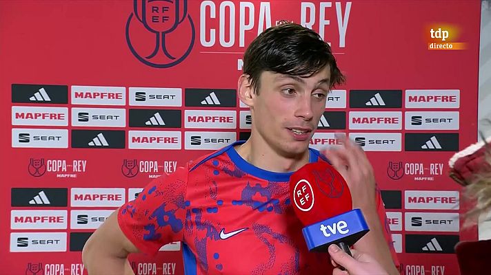 Copa del Rey - Le Normand: "Desde el primer momento, hoy estaba todo el mundo enchufado"