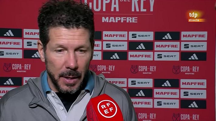 Estudio Estadio - Simeone, sobre su hijo Giuliano: "La gente lo está reconociendo y es bueno para él, pero le van a exigir"