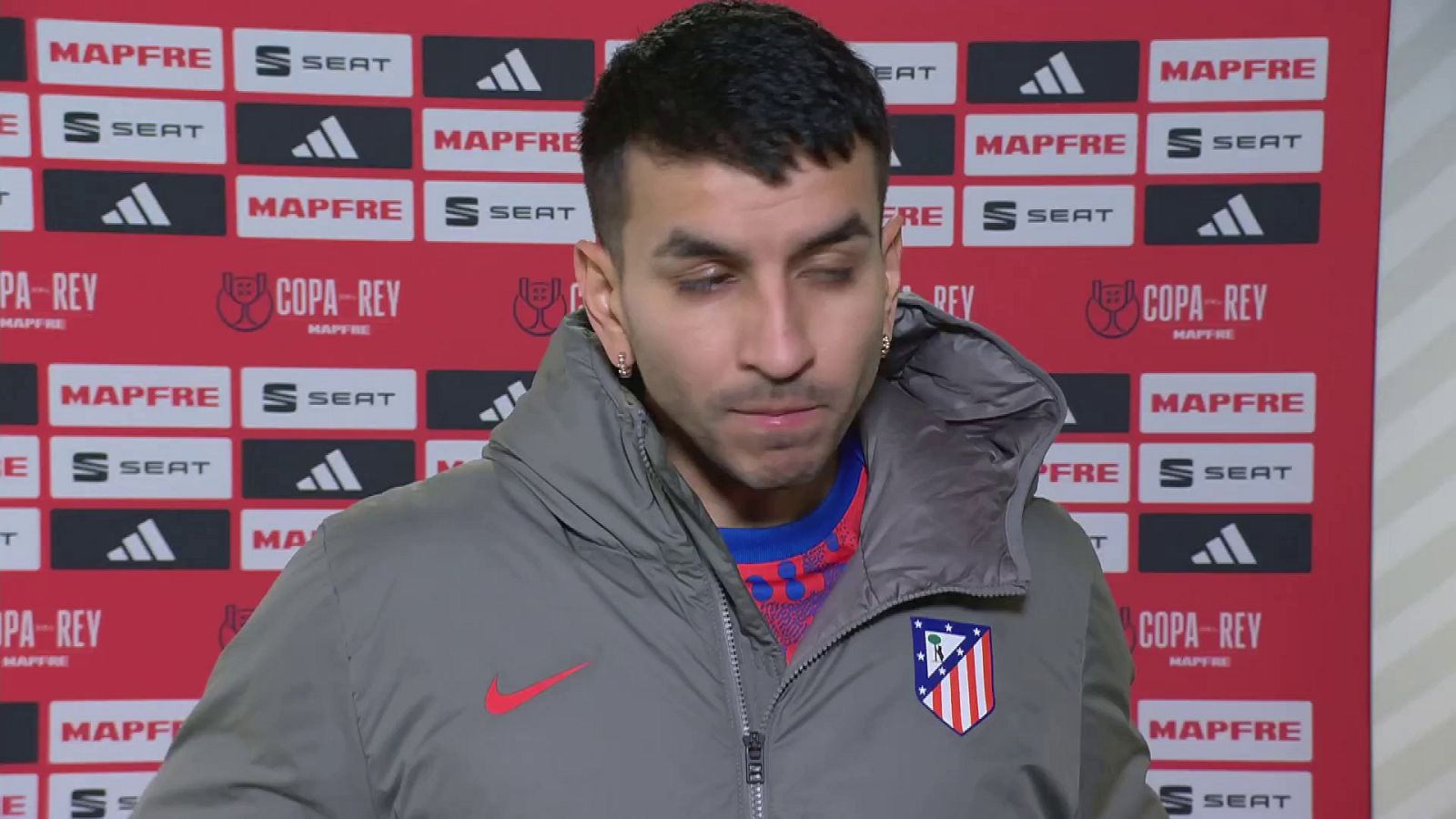 Ángel Correa: "La clave está en que estamos todos enchufados" - Copa del Rey | Ver