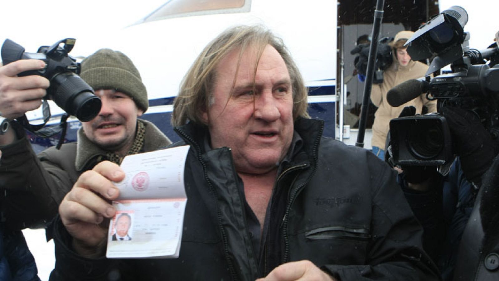 Gérard Depardieu presume de su nueva nacionalidad rusa