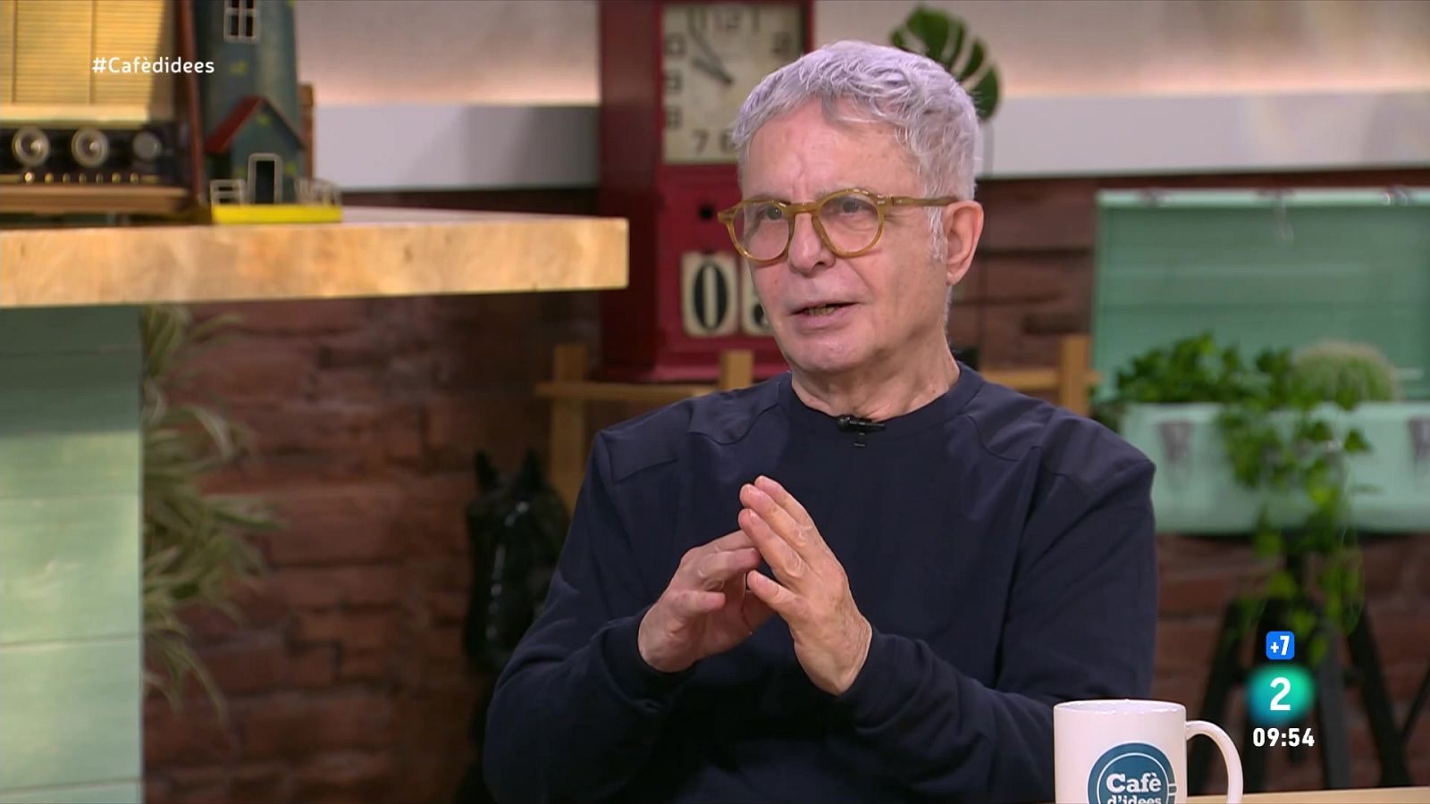 Ferran Torrent presenta la novel·la 'El jo que no mor' - Cafè d'idees | Veure