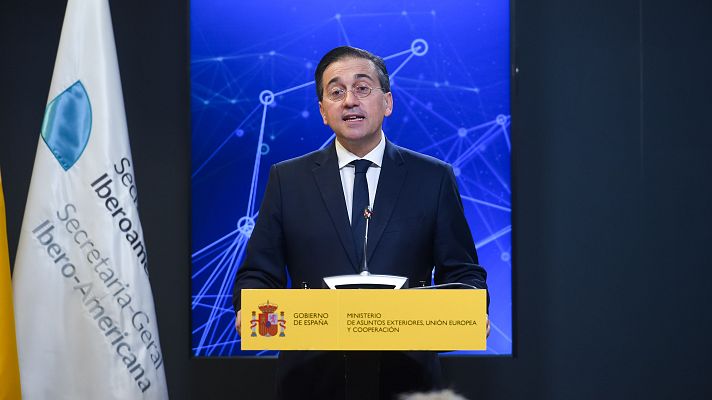 Informativo 24h - Albares replica a Trump que Gaza es de los gazatíes