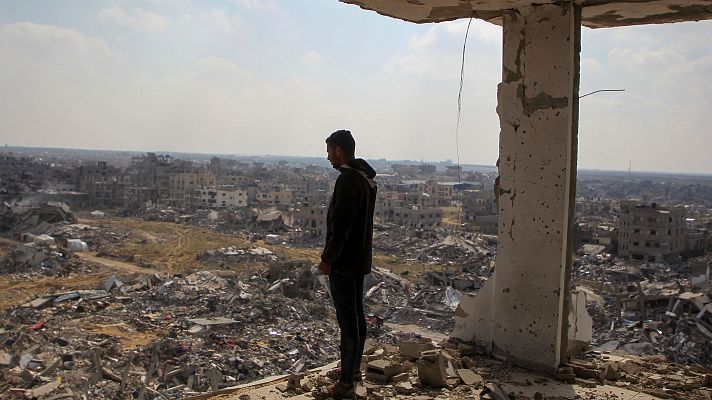 Telediario 1 - La comunidad internacional rechaza el plan de Trump en Gaza: "Toda deportación forzada está prohibida"