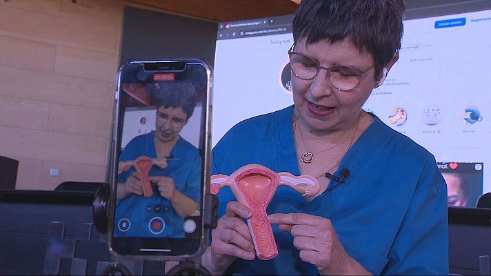 Telediario 2 - Consultas ginecológicas en redes sociales para ayudar a las jóvenes
