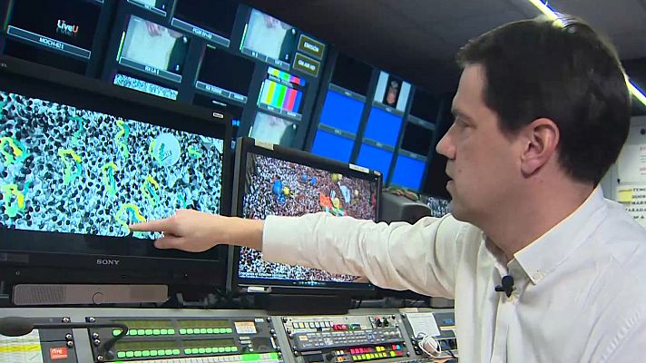 Telediario 2 - Un grupo de científicos estudia el chupinazo para predecir movimientos multitudinarios