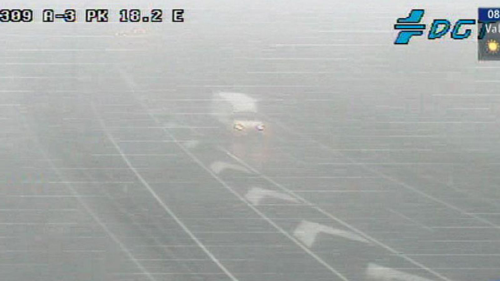 La niebla dificulta el tráfico en la operación llegada navideña