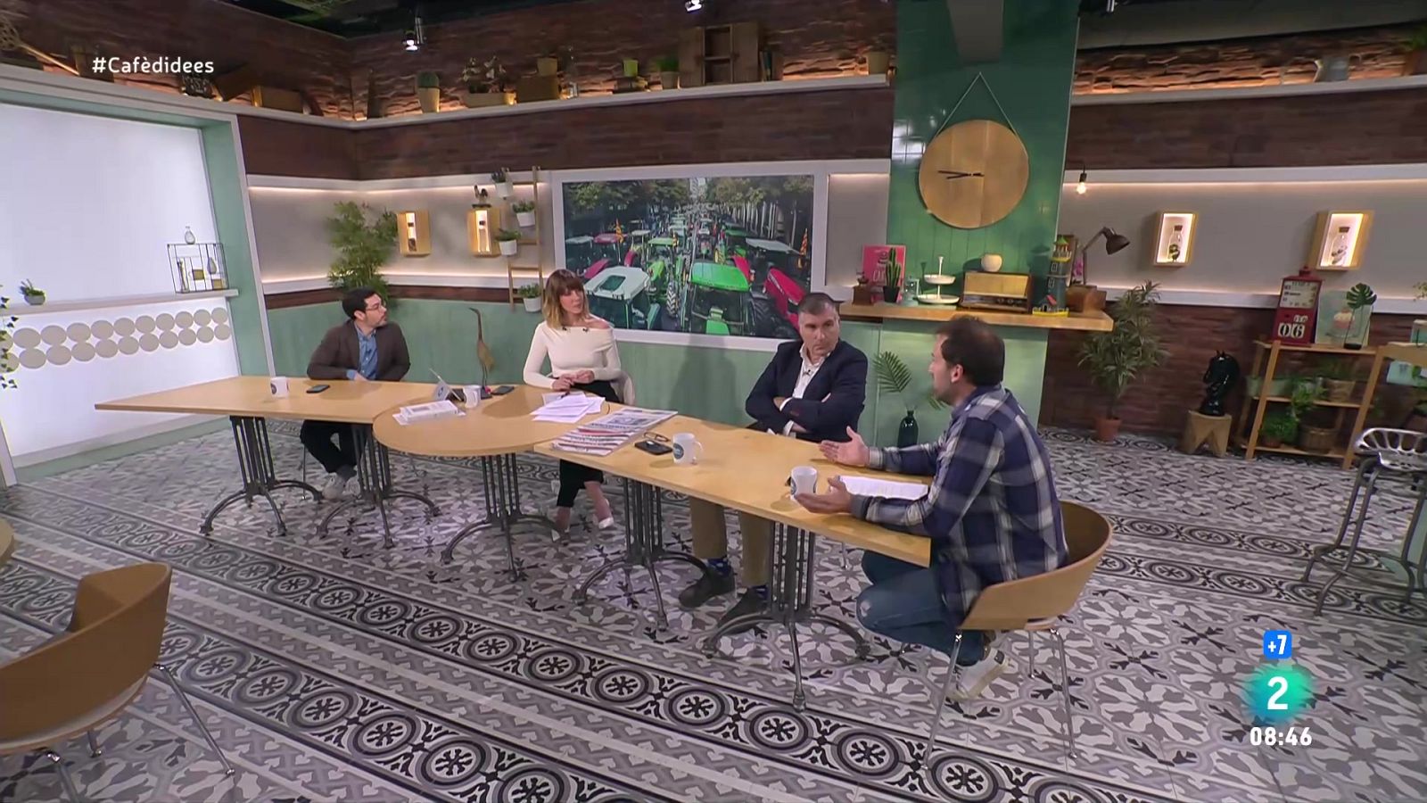 La Revolta Pagesa celebra un any de reivindicacions - Cafè d'idees | Veure