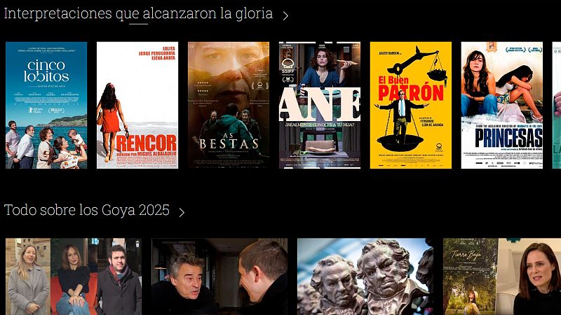 Vive los Premios Goya 2025 en RTVE Play