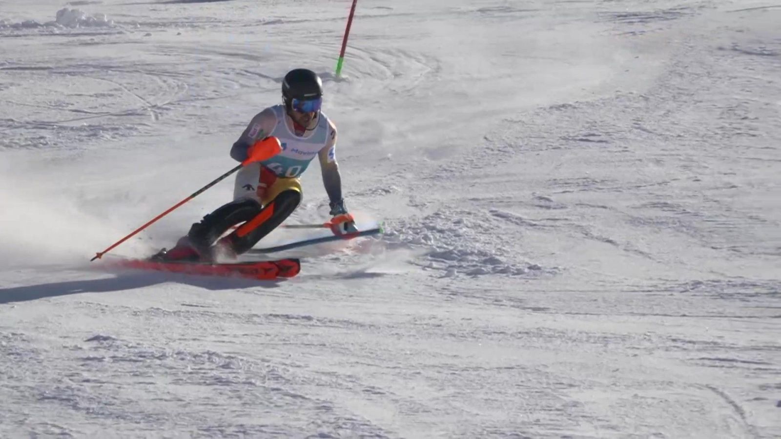 Esquí alpino - Copa de Europa. 2ª Manga Slalom Masculino - ver ahora