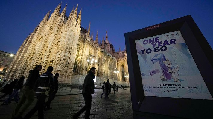 Informativo 24h - Un año para el arranque de los JJ.OO. de invierno de Milano Cortina 2026