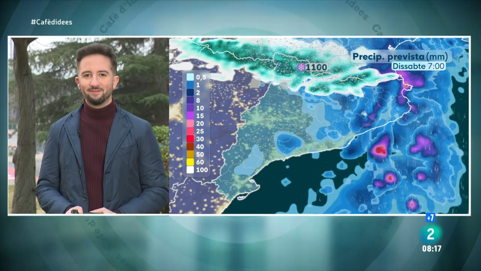 El Temps - Arriben 24 hores de pluja, neu i vent, però amb sol i fred, després | Veure