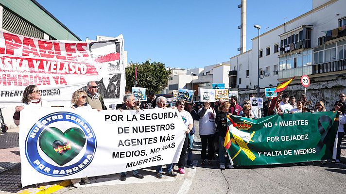 La tarde en 24h - La situación en el Campo de Gibraltar un año después del asesinato de dos guardia civiles arrollados por una narcolancha en Barbate, Cádiz
