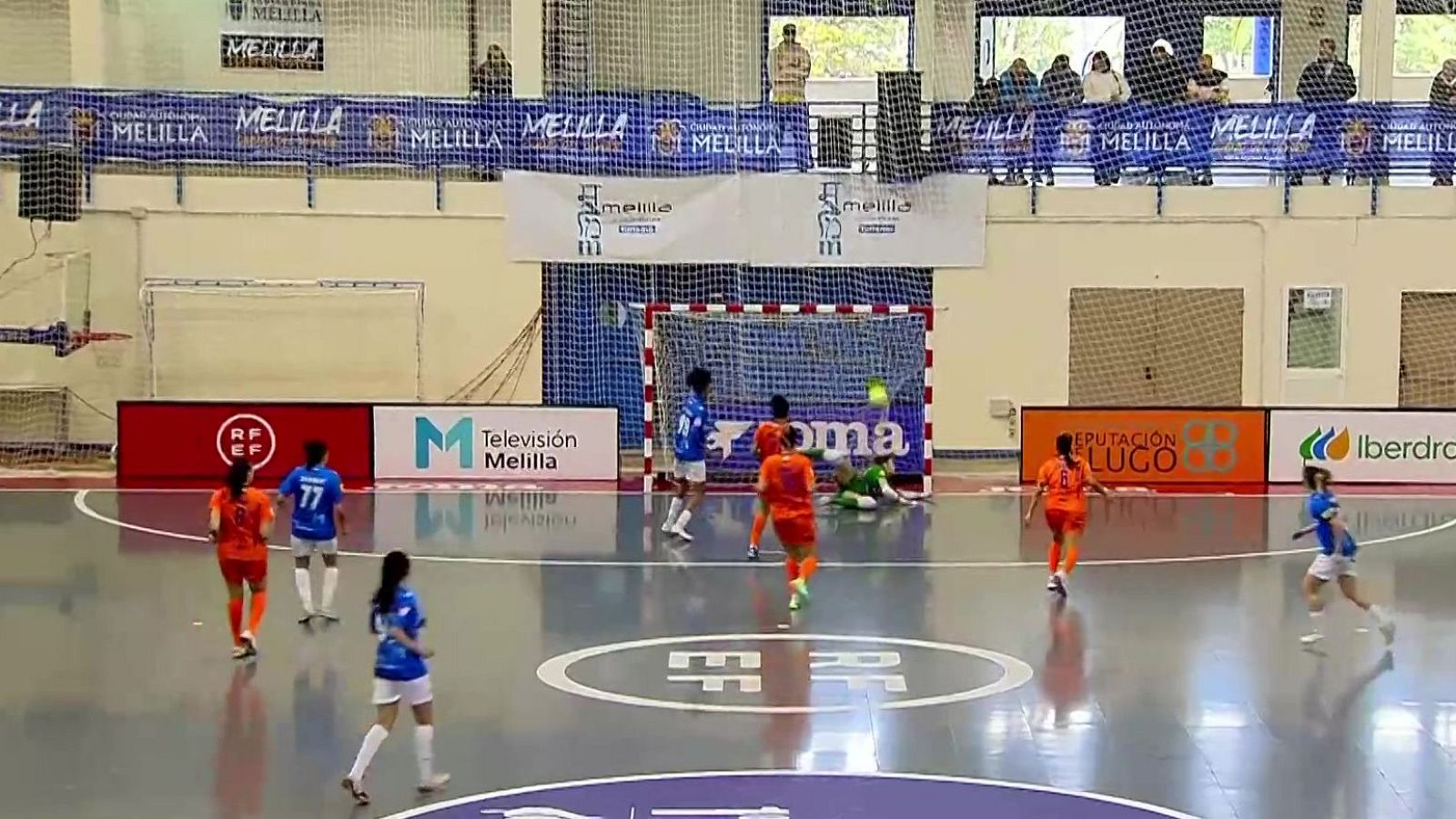 Fútbol Sala - Primera División Femenina. 19ª jornada: Melilla Ciudad Deporte Torreblanca - CD Burela FS - ver ahora