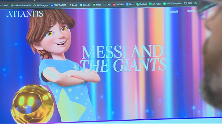 L'Informatiu - Messi, protagonista d'una sèrie de dibuixos animats