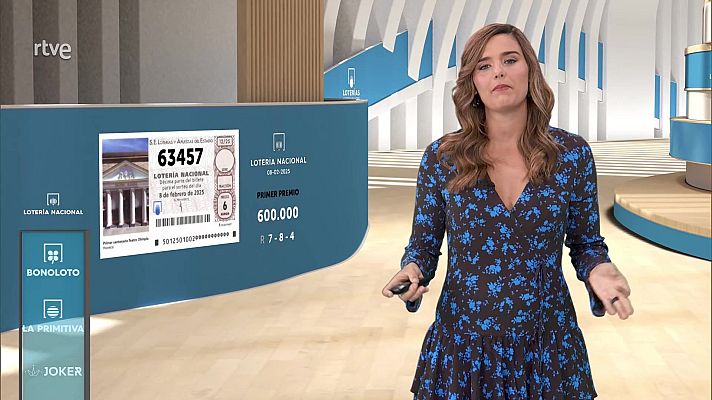 Loterías - Sorteo de la Lotería Nacional del 08/02/2025