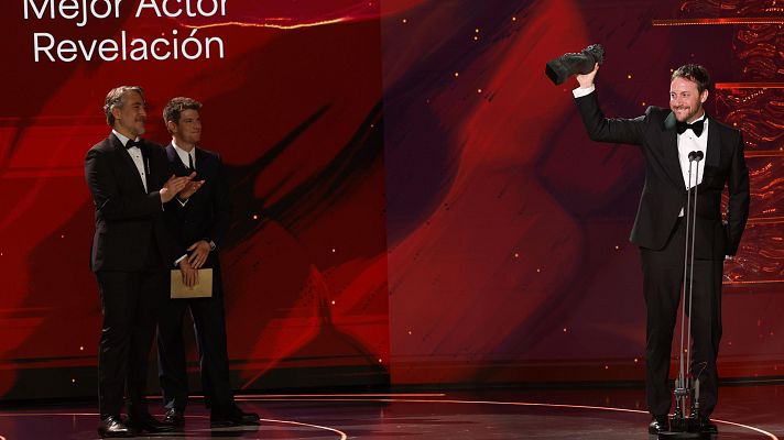 Premios Goya - Pepe Lorente gana el Goya a mejor actor revelación por 'La estrella azul'