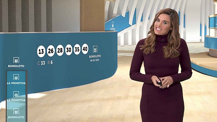 Loterías - Sorteo de la Bonoloto y Primitiva del 08/02/2025