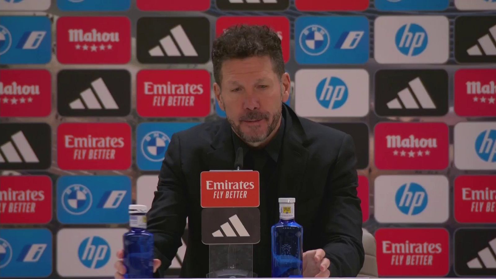 Simeone: ''Durante gran parte del partido hemos podido ganar'' - Fútbol | Ver