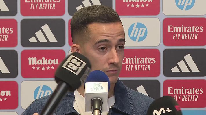 Fútbol - Lucas Vázquez, tras el derbi: "No podemos hablar mucho de los árbitros, pero nuestra postura es clara"