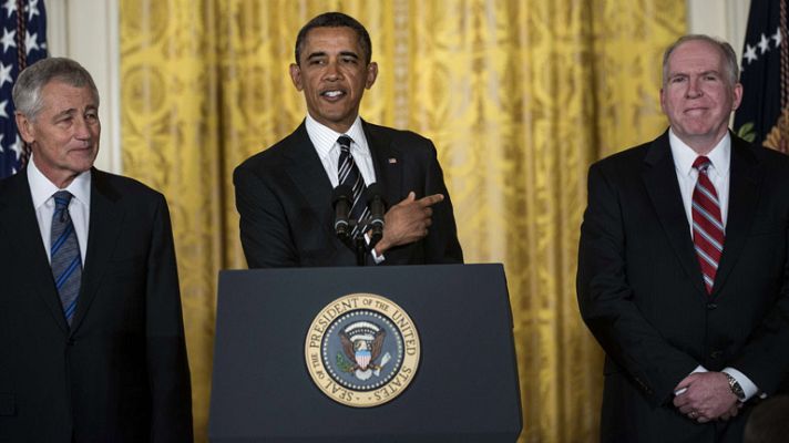 Telediario 1 - Nuevos jefes en la CIA y Pentágono