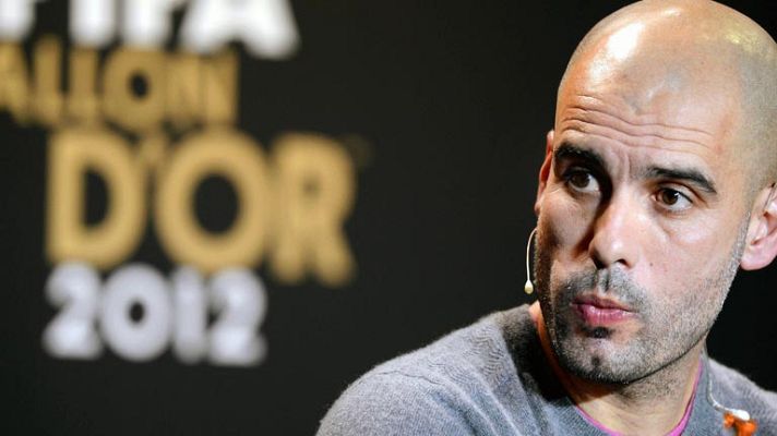 Telediario 1 - Guardiola quiere volver a entrenar