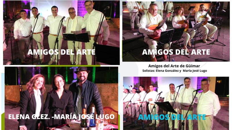 Tenderete - 09/02/2025 Amigos del Arte de G��mar con Elena Gonz�lez y Mar�a Jos� Lugo - Tenderete | Ver