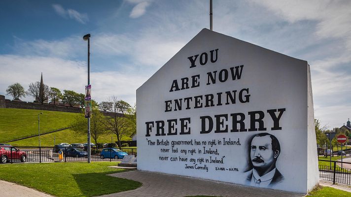 Telediario Fin de Semana - El 'Brexit' puso de manifiesto la fractura social que aún existe en Irlanda del Norte