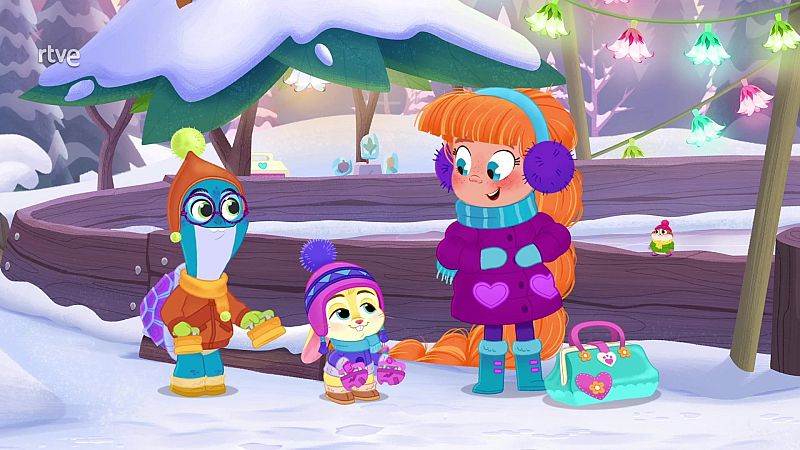 Prickly's ice-skating uh-oh - Vida la veterinaria en inglés | Watch